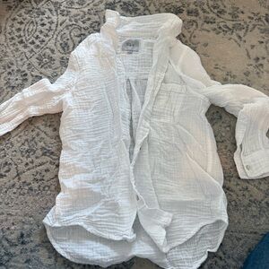 Rails White Button Down Shirt